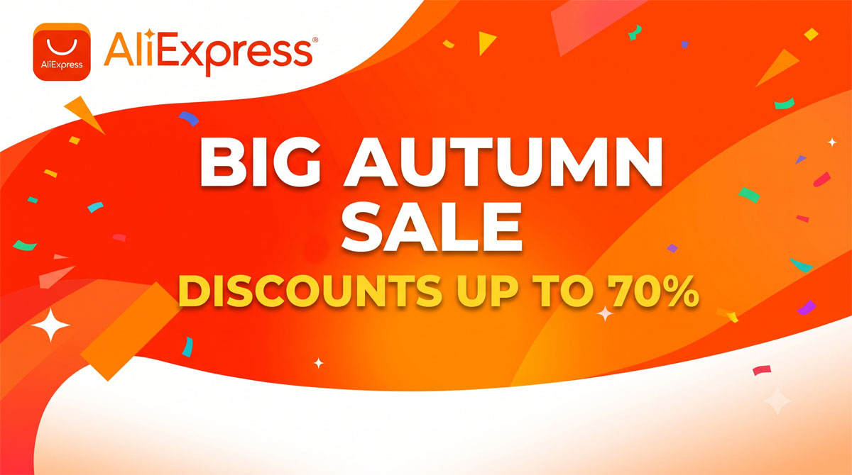 Découvrez les Ventes d'Automne sur AliExpress en France