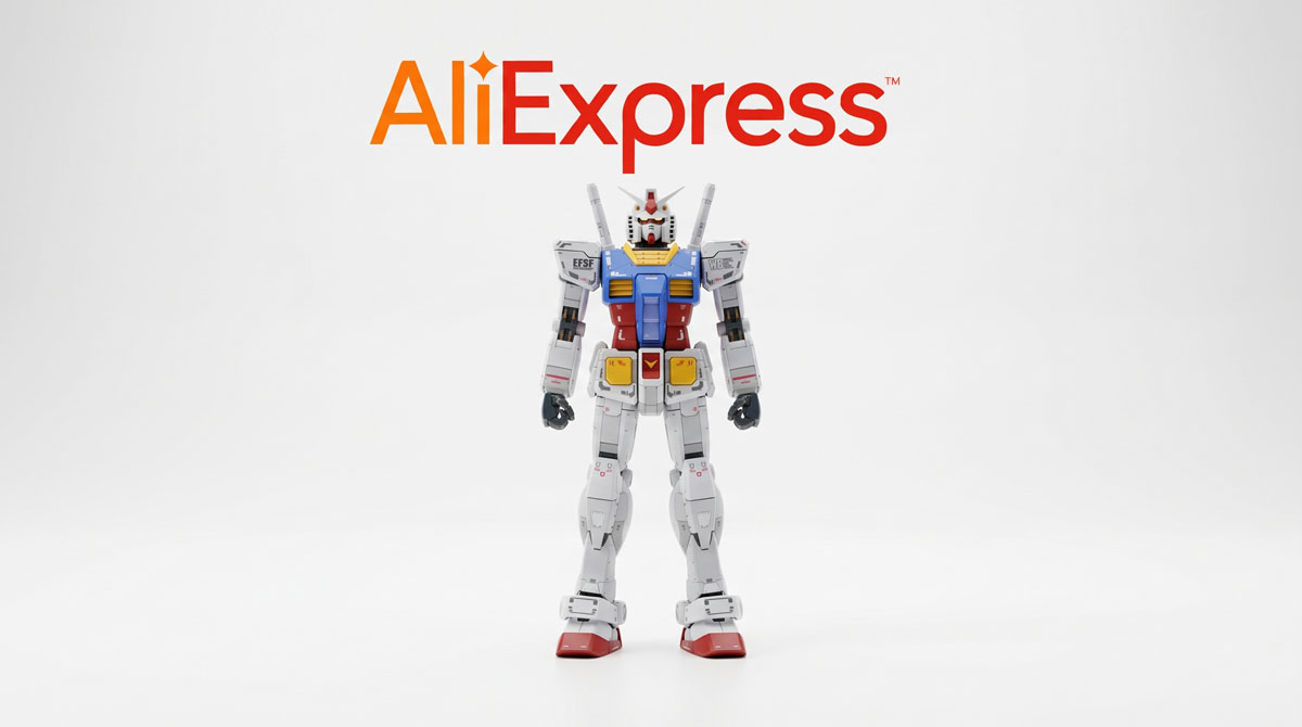 Guide d'achat des figurines Gundam sur AliExpress