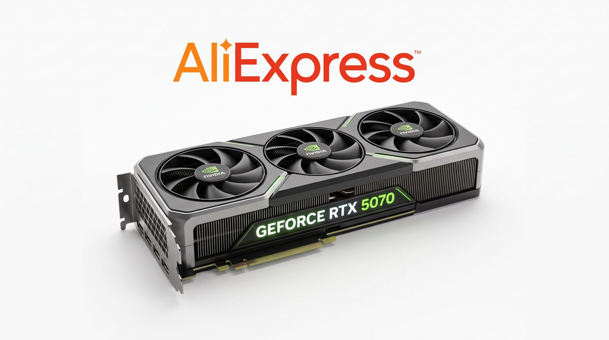 Guide d'achat NVIDIA GeForce RTX 5070 sur AliExpress